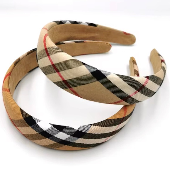 Affordable Fashion Finds Accessories - 2/$35 Brand New Plaided Headband.